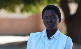 Fanny, in Malawi, was married at 17. “This was due to pressure from my parents, who were overwhelmed by the deep poverty we were experiencing, but I was not ready,” she said. © UNFPA Malawi