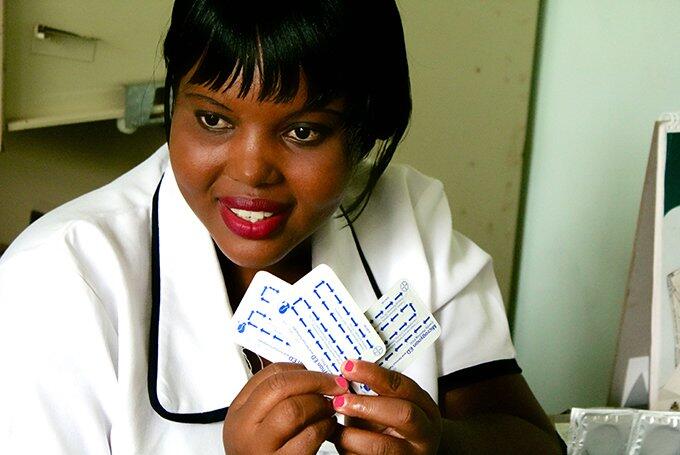 “I thought family planning was for married people, not for girls,” said Blessings Sonkhanani, a nurse in Malawi, in 2015. She has been trained to provide sexual and reproductive information and care to young people. “Now I know that anyone of childbearing age is eligible for family planning,” she said. © UNFPA/Meaghan Charkowick