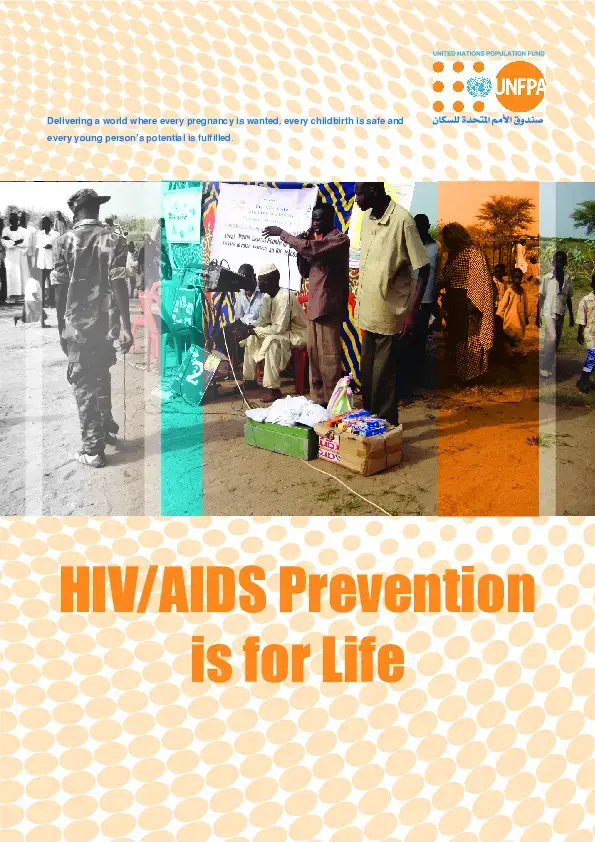 HIV/AIDS Prevention is for Life